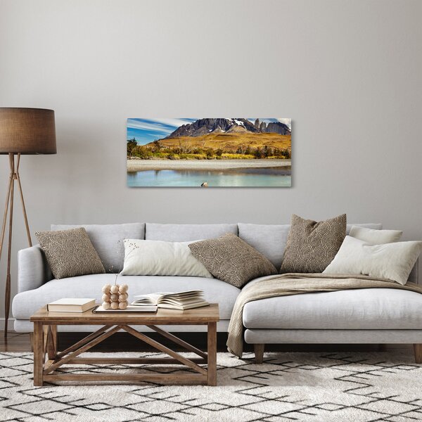 Obraz - Národný park Torres del Paine (120x50 cm)