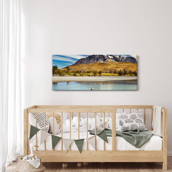 Obraz - Národný park Torres del Paine (120x50 cm)
