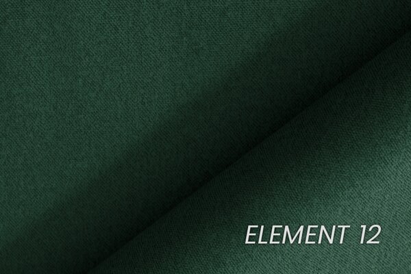Posteľ Boxspring Penia 160x200 s úložným priestorom - zelený hydrofóbny zamat Element 12