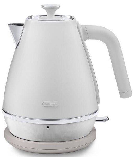 DeLonghi Rýchlovarná kanvica De'Longhi Distinta Moments KBIN2001.W / 2000 W / 1,7 l / indikátor hladiny vody / nerezová oceľ / biela