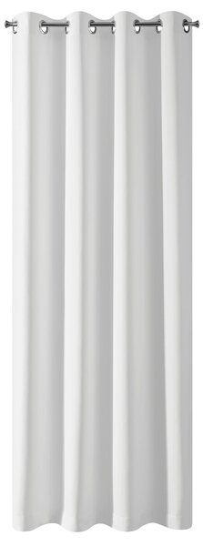 ZATEMŇOVACÍ ZÁVES NA KRÚŽKOCH BLACKOUT 135X250 CM BIELA