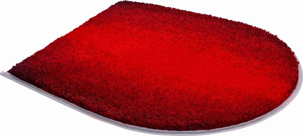 GRUND Koberček do kúpeľne MOON ruby Rozmer: 47x50 cm - na poklop WC alebo ako sedadlo na stoličku