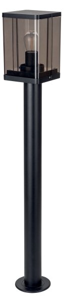Vonkajšie svietidlo 1xE27/60W/230V IP44 čierna/dymovo-hnedá
