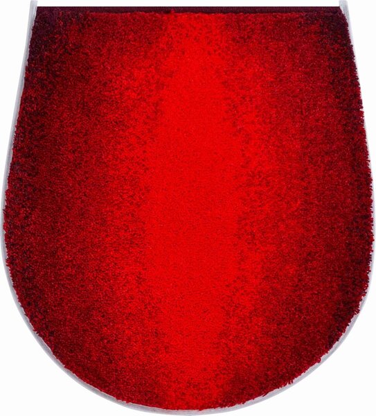 GRUND Koberček do kúpeľne MOON ruby Rozmer: 47x50 cm - na poklop WC alebo ako sedadlo na stoličku