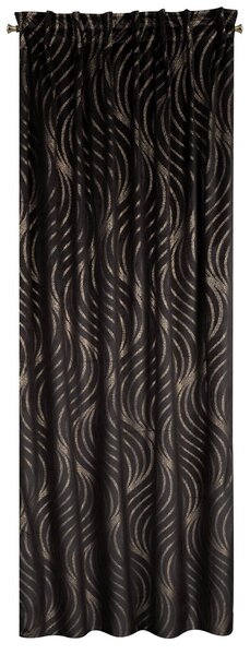 ZATEMŇOVACÍ ZÁVES NA PÁSKE LIMITED COLLECTION VICTORIA3 140X270 CM ČIERNA BX