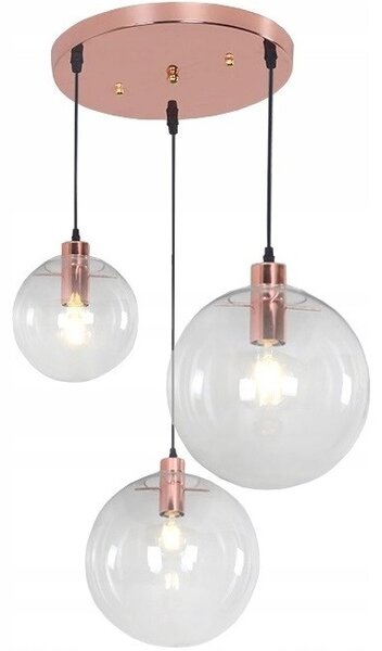 TooLight Stropné svietidlo Lassi 20/25/30 cm ružové