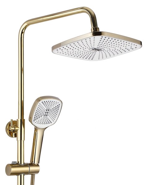 Rea Argus, sprchový set s vaňovou výlevkou, zlatá lesklá, REA-P7840
