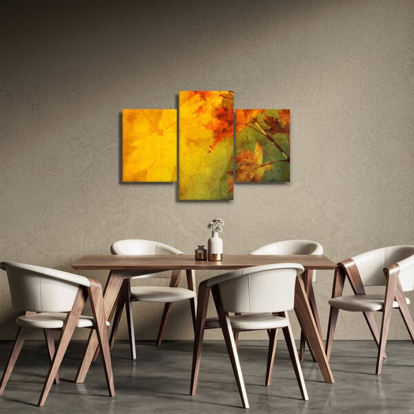 Obraz - Jesenné listy (90x60 cm)