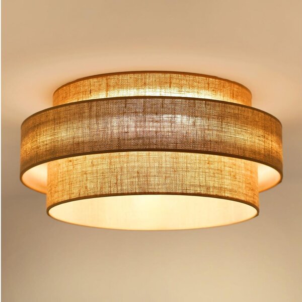 Brilagi - LED Stropné svietidlo SPACE YUTE LED/12W/230V pr. 50 cm béžová