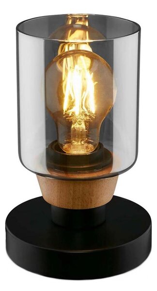 Briloner 7486015 - Stolná lampa 1xE27/10W/230V čierna