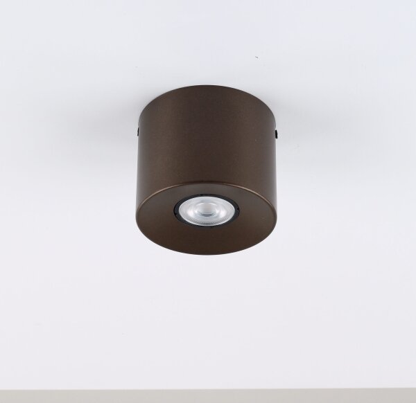 Bodové svietidlo ORION 1xGU10/10W/230V 9 cm hnedé