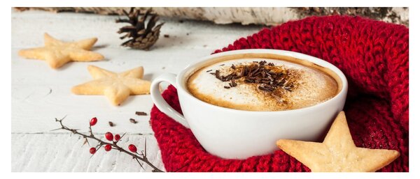 Obraz - Cappuccino (120x50 cm)