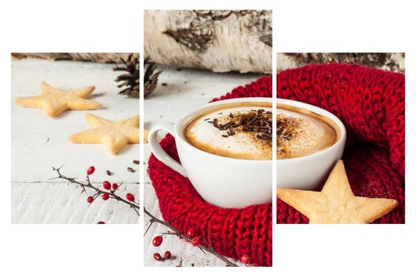 Obraz - Cappuccino (90x60 cm)
