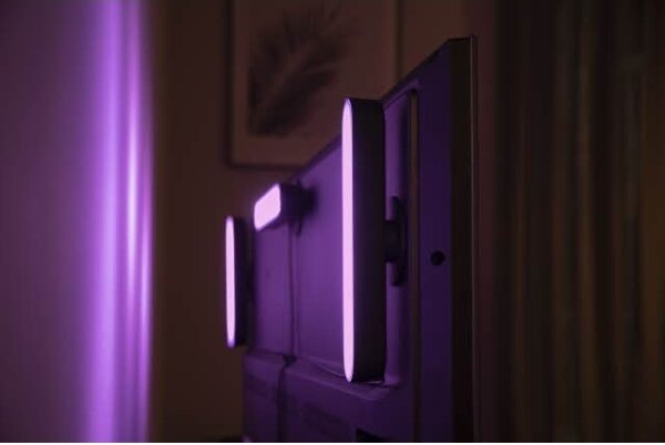 Philips - SADA 2x LED RGB Stmievateľná stolná lampa Hue PLAY DPACK WACA 6W/230V
