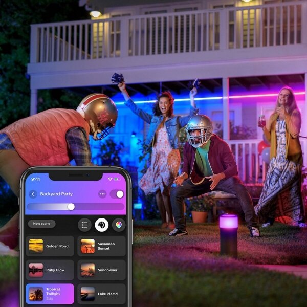 LED RGBW Stmievateľný pásik Philips Hue Outdoor Strip LED/40W 5m IP67