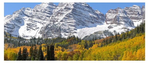 Obraz - Maroon Peak (120x50 cm)