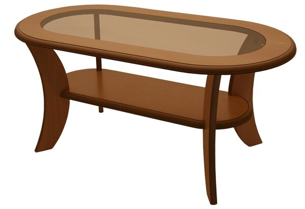 Bradop Konferenčný stôl oválny K51Ignác﻿ š.125xhl.65xv.57 cm