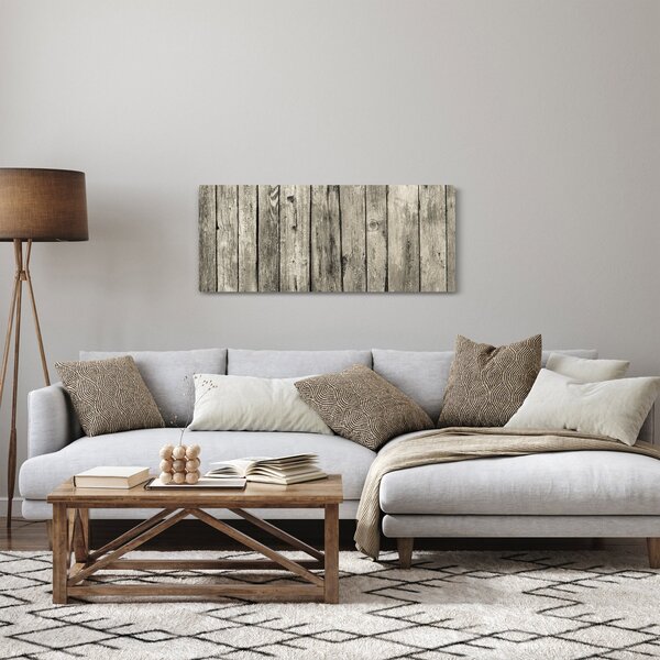 Obraz - Drevo (120x50 cm)