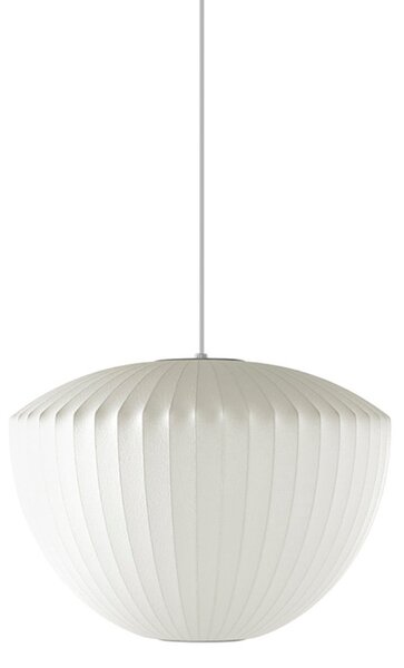 Svietidlo Nelson Apple Bubble M, biela – Herman Miller