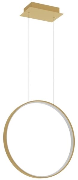 Thoro TH.221 - LED Luster na lanku RIO LED/30W/230V CRI95 4000K pr. 55 cm zlatá