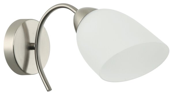 Nástenné svietidlo DONNA 1xE27/60W/230V nikel