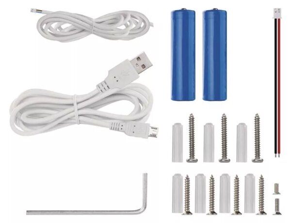 Bezdrôtový videozvonček so solárnym panelom GoSmart 4400 mAh 3xAA IP44 Wi-Fi Tuya