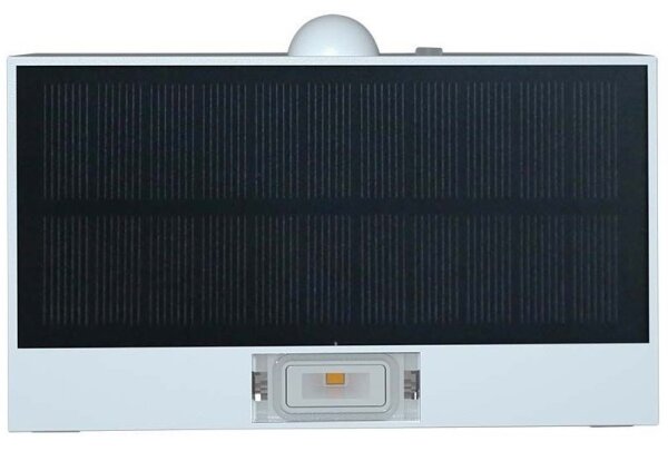 LED Solárne nástenné svietidlo so senzorom LED/3W/3,7V 3000K/4000K IP65 biela