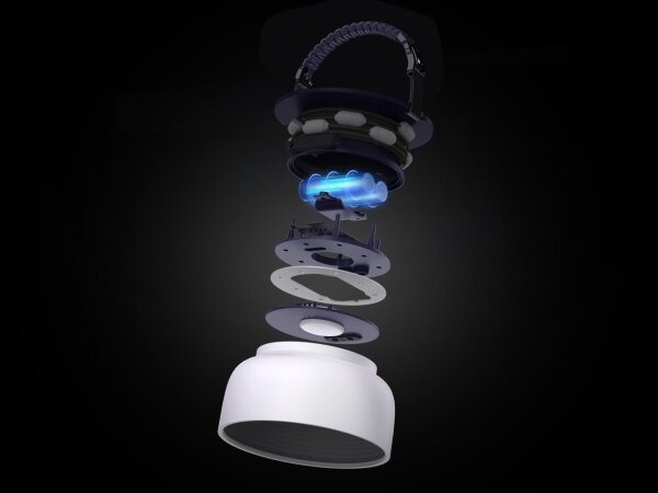 Immax 08493L - LED RGB Prenosná solárna nabíjacia lampa LED/10W/5V 3600 mAh IP65