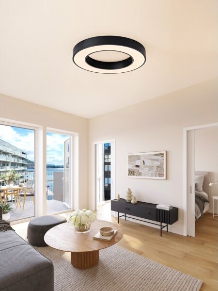 Immax NEO 07209L-LED Stmievateľné svietidlo PASTEL LED/53W/230V 60cm čierna Tuya+DO