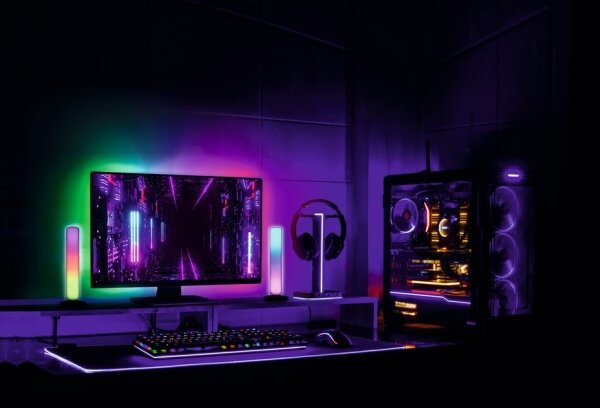 Ledvance-LED RGB Stmievateľný pásik pre TV SYNCH BOX FLEX 4,5m LED/18W/230V Wi-Fi