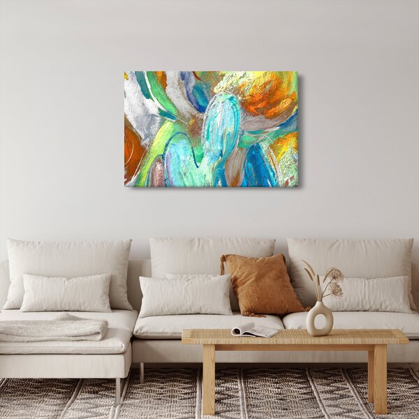Obraz - Farebná abstrakcia (90x60 cm)
