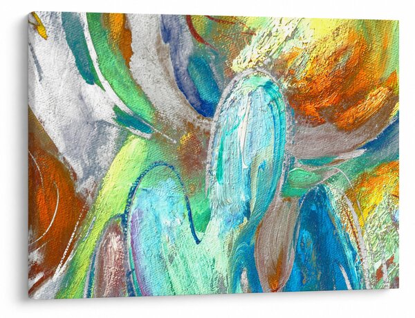 Obraz - Farebná abstrakcia (70x50 cm)