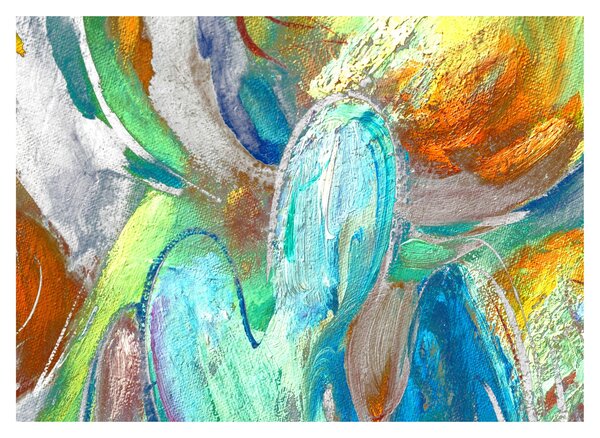Obraz - Farebná abstrakcia (70x50 cm)