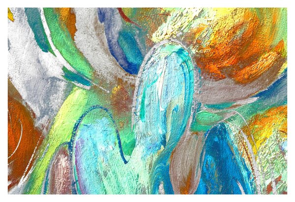 Obraz - Farebná abstrakcia (90x60 cm)