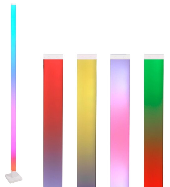 LED RGBW Stojacia lampa MAGICAL LED/7W/230V + diaľkové ovládanie