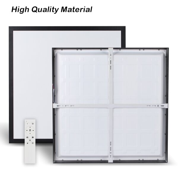 Brilagi-LED Stmievateľné kúpeľňové svietidlo FRAME SMART LED/50W/230V IP44 čierne + DO