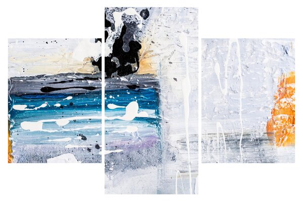 Obraz - Abstraktné ťahy (90x60 cm)