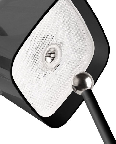 LED Solárna magnetická stolná lampa LED/5W/5V 3000-6000K 3600 mAh IP65 čierna