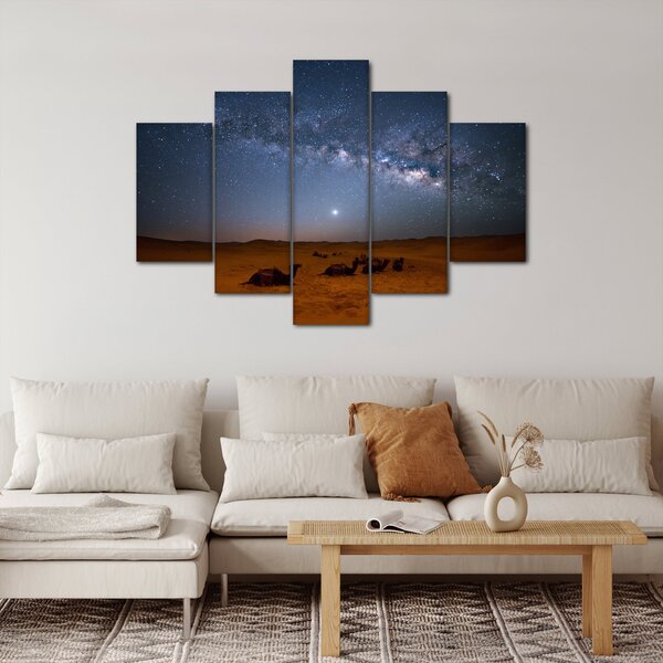 Obraz - Noc v púšti (150x105 cm)
