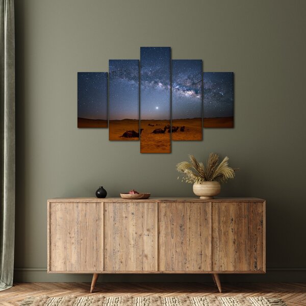 Obraz - Noc v púšti (150x105 cm)