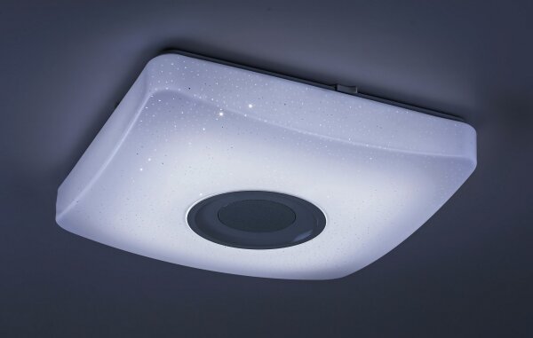 Rabalux - LED RGB Stmievateľné stropné svietidlo s reproduktorom LED/18W/230V + DO