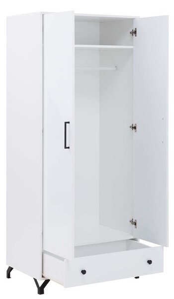 Biela skriňa Anders 80 cm so zásuvkou - Záverečná séria