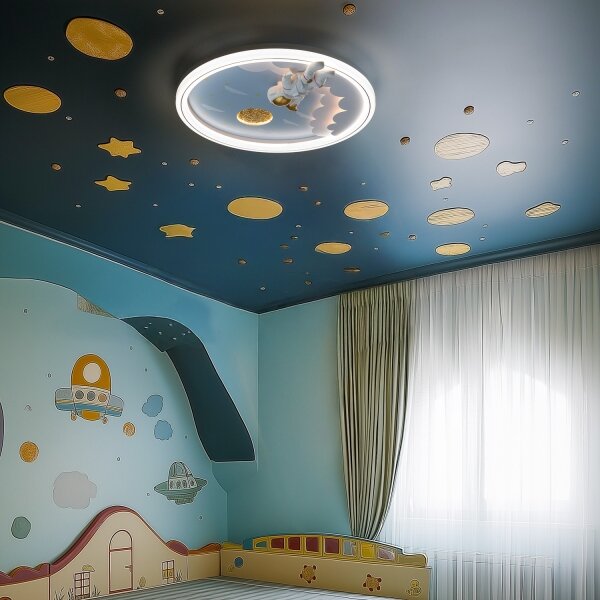 BRILAGI - LED stmievateľné detské stropné svietidlo LED/42W/230V 3000/5700K astronaut