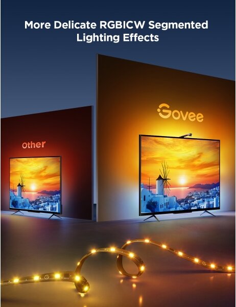 Govee - TV Backlight 3 Lite TV 75-85" SMART LED podsvietenie RGBICW Wi-Fi IP67