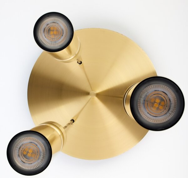 Jupiter 2019 - Luster na lanku ALAS 3xGU10/10W/230V zlatá