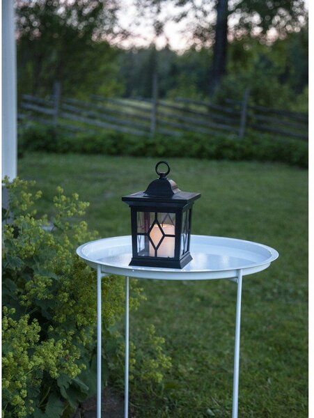 LED solárny záhradný lampáš Star Trading Light, výška 14,5 cm