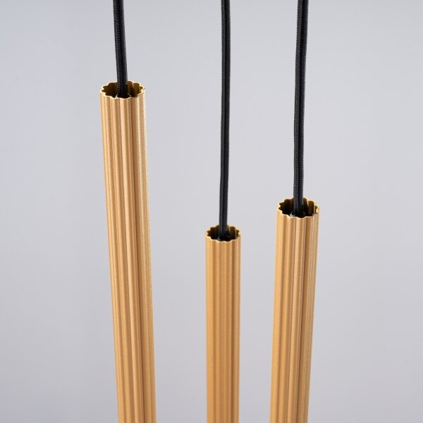 Sollux SL.1342 - Luster na lanku ARCHE 3xG9/8W/230V zlatá