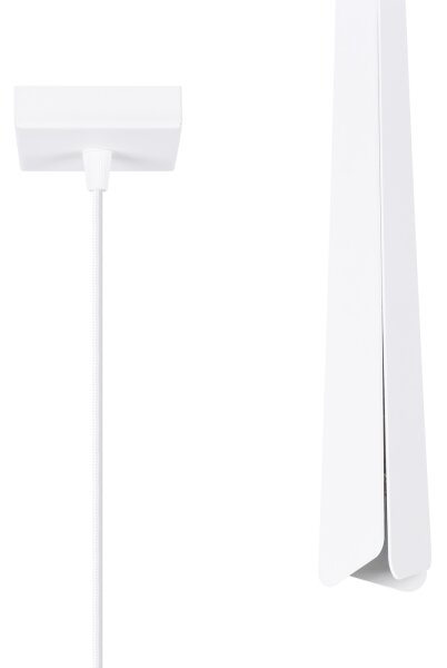 Sollux SL.1397 - Luster na lanku PRYSM 1xG9/8W/230V biela