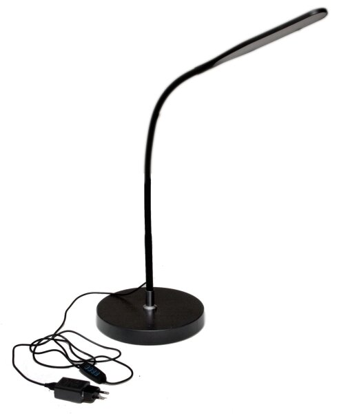 LED Stmievateľná lampa 3v1 LED/10W/230V 3000/4000/6000K CRI 90 čierna