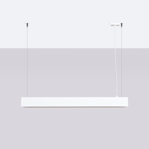 Sollux SL.1394 - LED Luster na lanku SPARK 1xG13/8,5W/230V biela